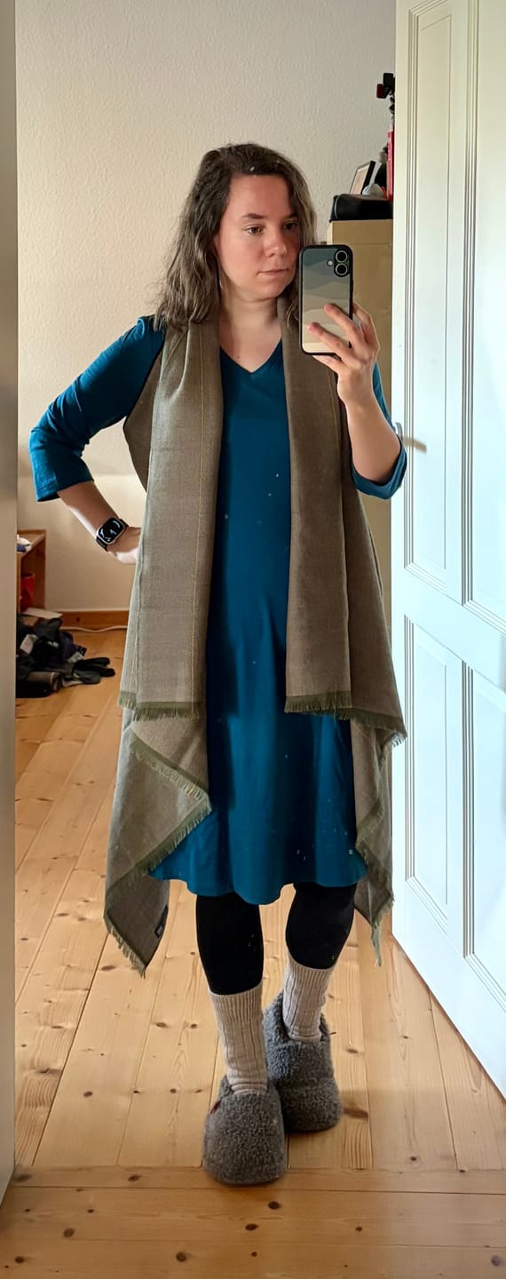 Customer photo review of NEW! Petite CELESTIAL Cape Daphne