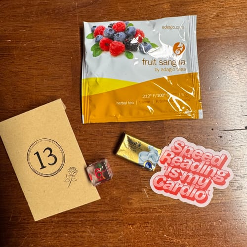 Customer photo review of sticker advent box 2025