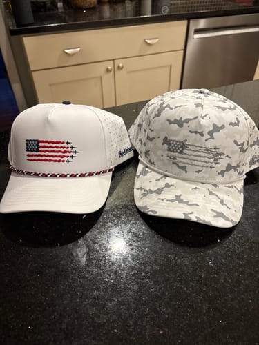 Customer photo review of USA Hat White
