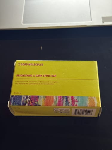Customer photo review of Brightening & Dark Spots Bar