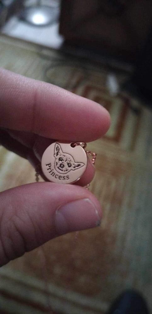 Customer photo review of Personalizovaný Náramek s Obličejem Domácího Mazlíčka