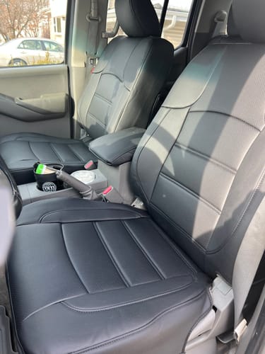 Customer photo review of Premium Custom-Fit Seat Covers