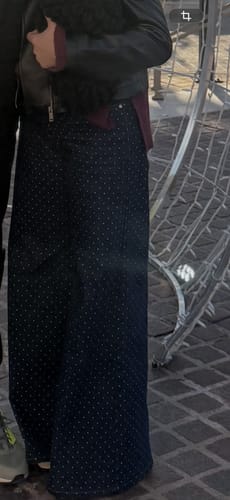 Customer photo review of Τζιν Παντελόνι πουά