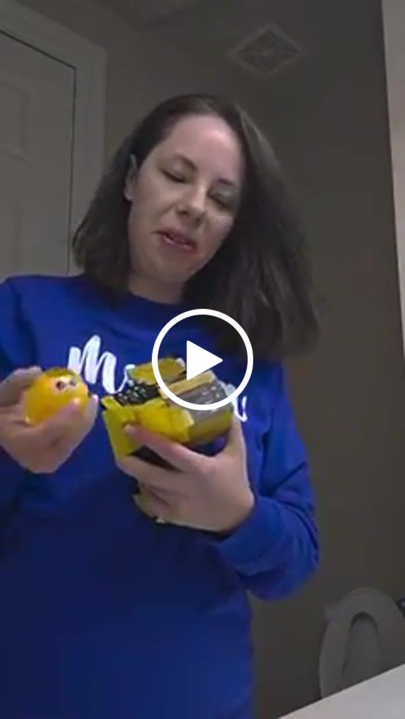 Customer video review of Puking Ball®