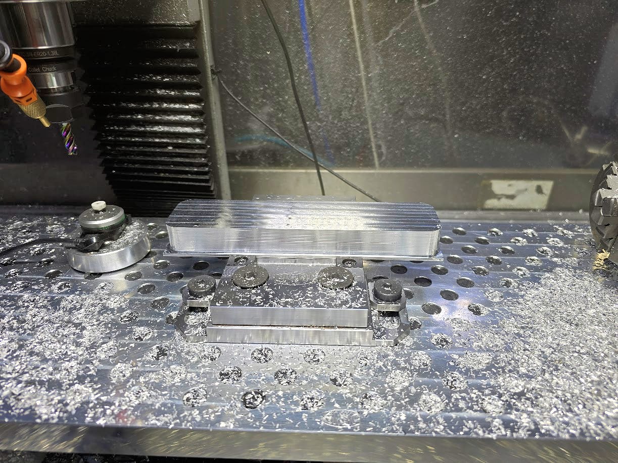 Customer photo review of Import Milling Machine Aluminum Fixture Tooling Plate