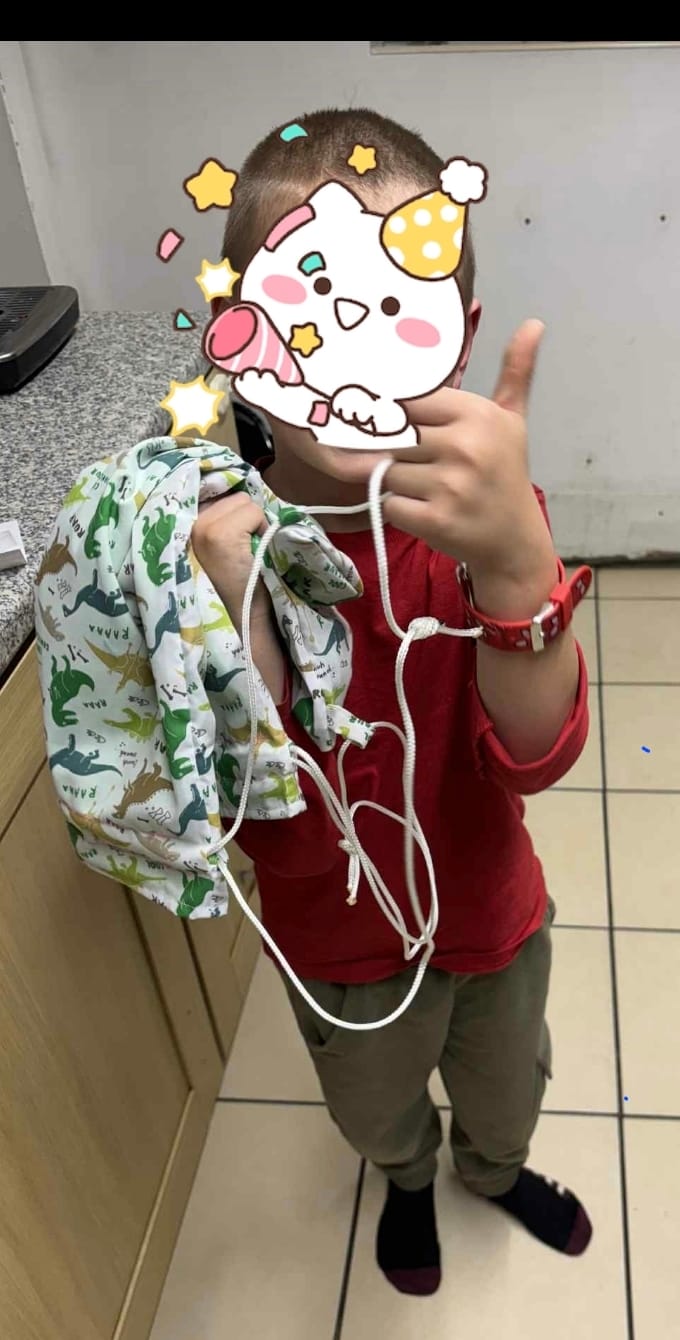 Customer photo review of Cool Dinosaurs Polycotton Fabric