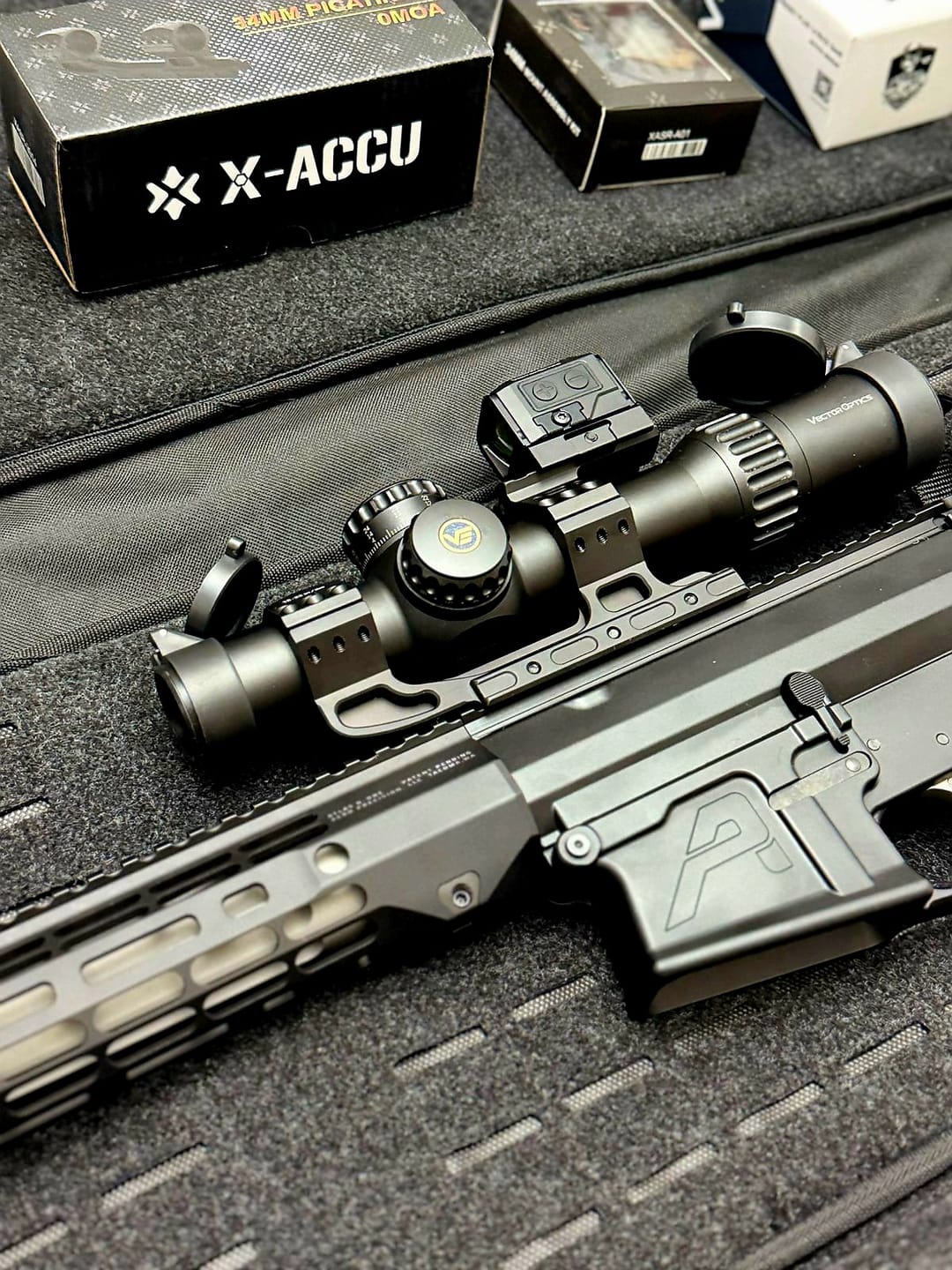 Customer photo review of 30 / 34mm X-ACCU Mount Assembly Kit