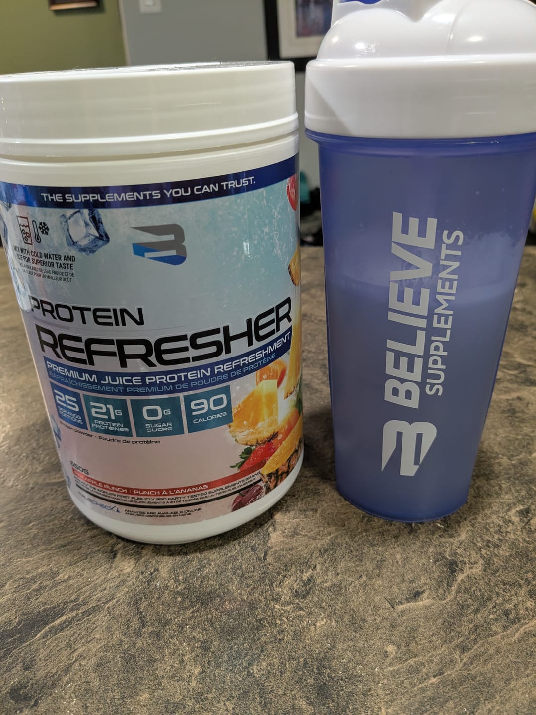 Customer photo review of Protein Refresher