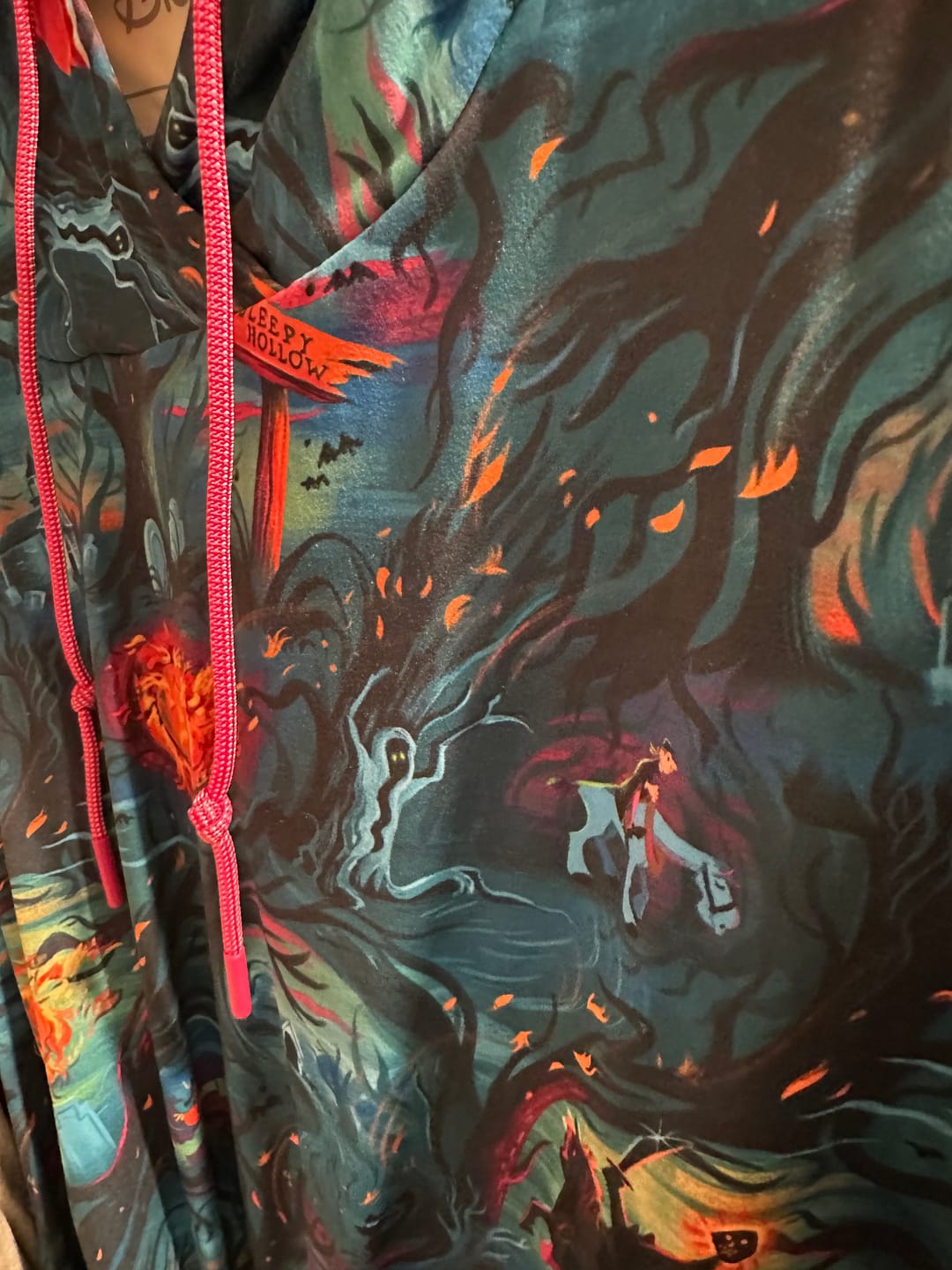 Customer photo review of Disney "Headless Havoc" – Performance Hoodie