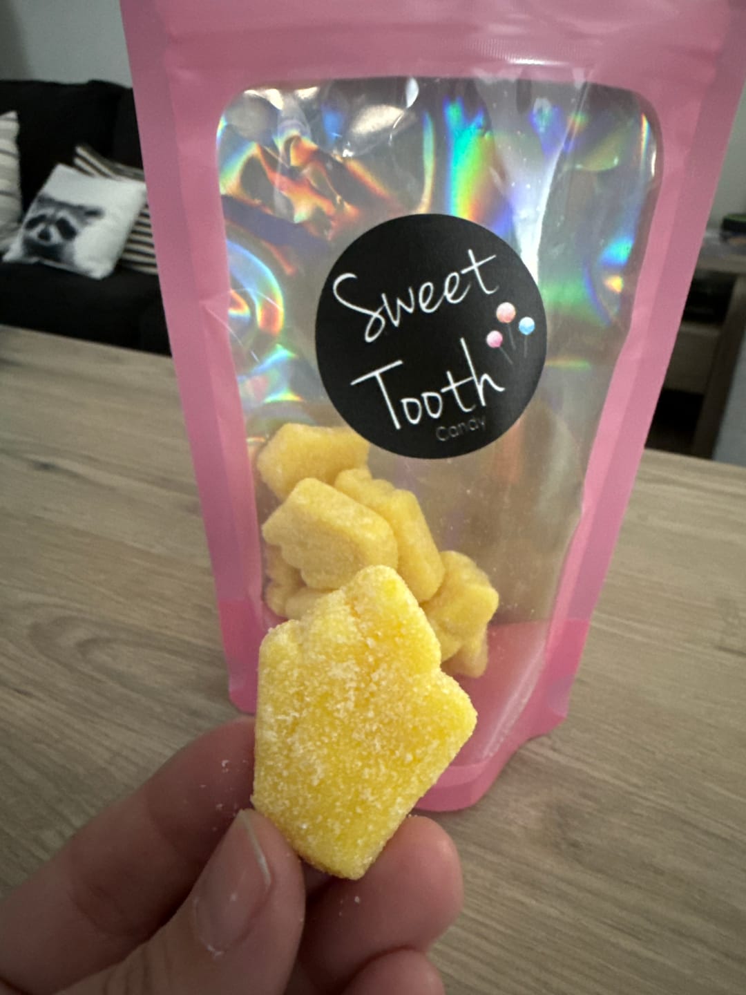 Customer photo review of Just Enough - 
Pineapple Chunks - 8oz