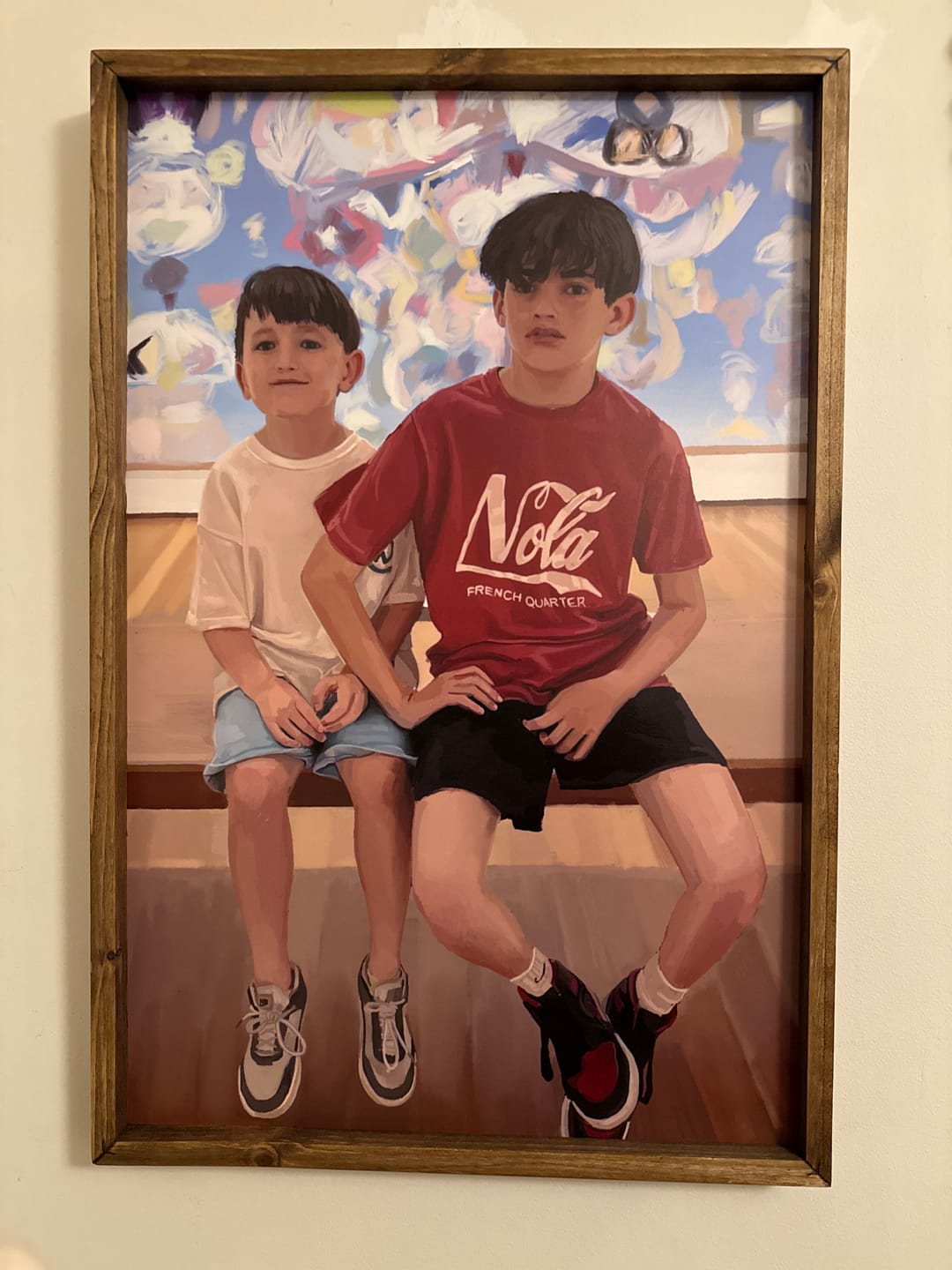 Customer photo review of Framed photo