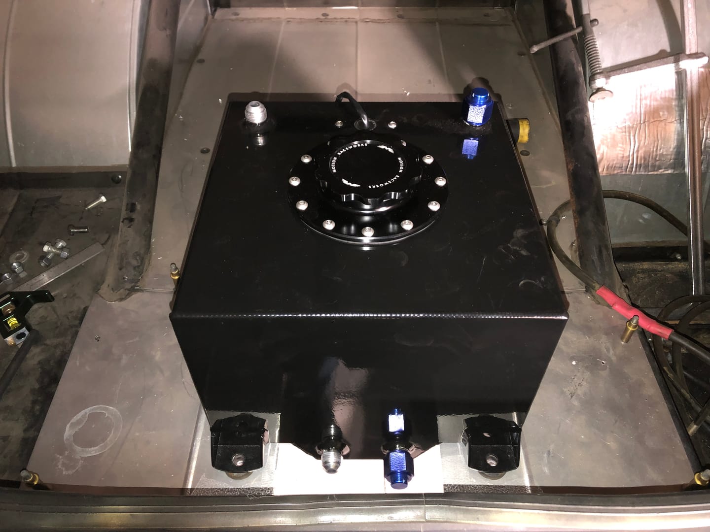 Customer photo review of Motion Billet Fuel Cap (Screw on) 12 bolt w/ Seal and Hardware 27-150