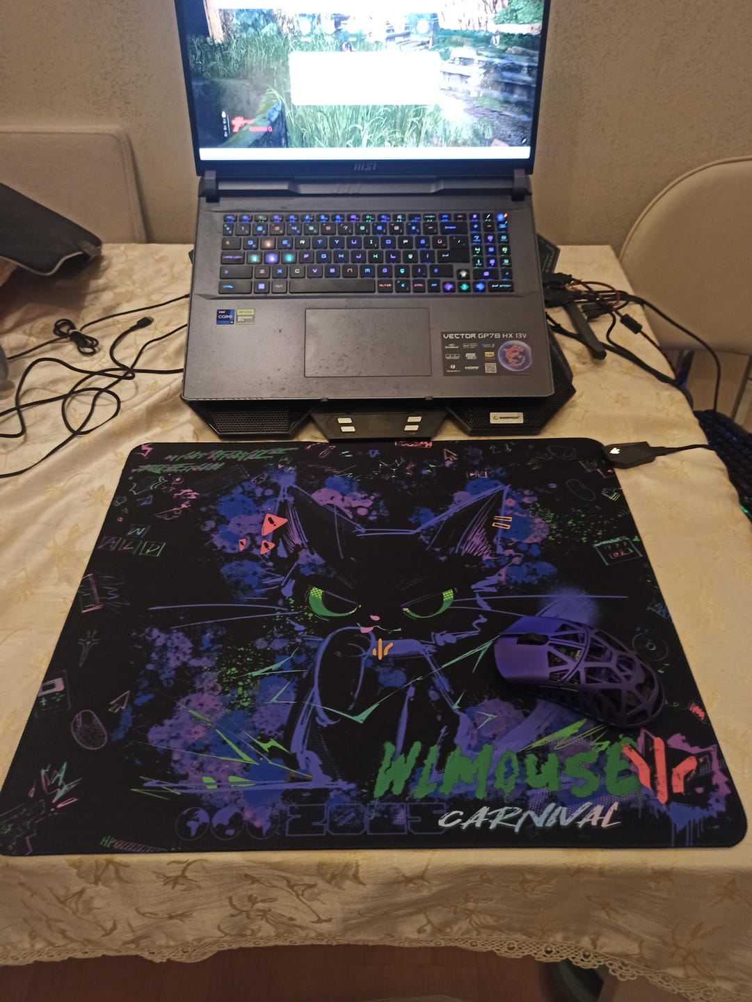 Customer photo review of WLMouse Beast X Max Magnezyum Wireless Mouse