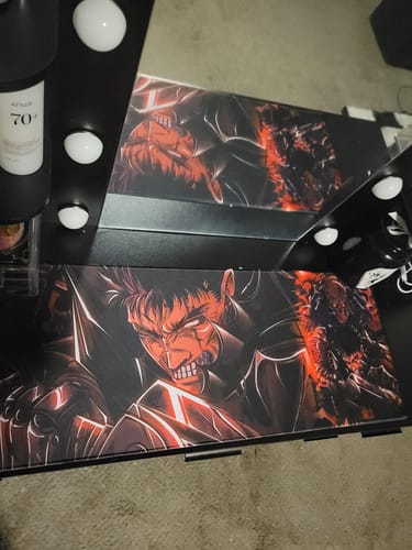 Customer photo review of Vicious Ferocity Large Mouse Pad