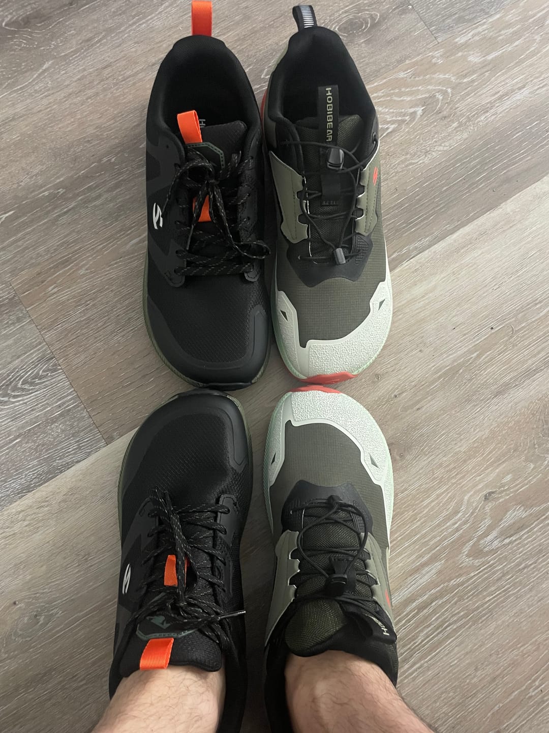 Customer photo review of Stratus - Wide Toe Sneakers