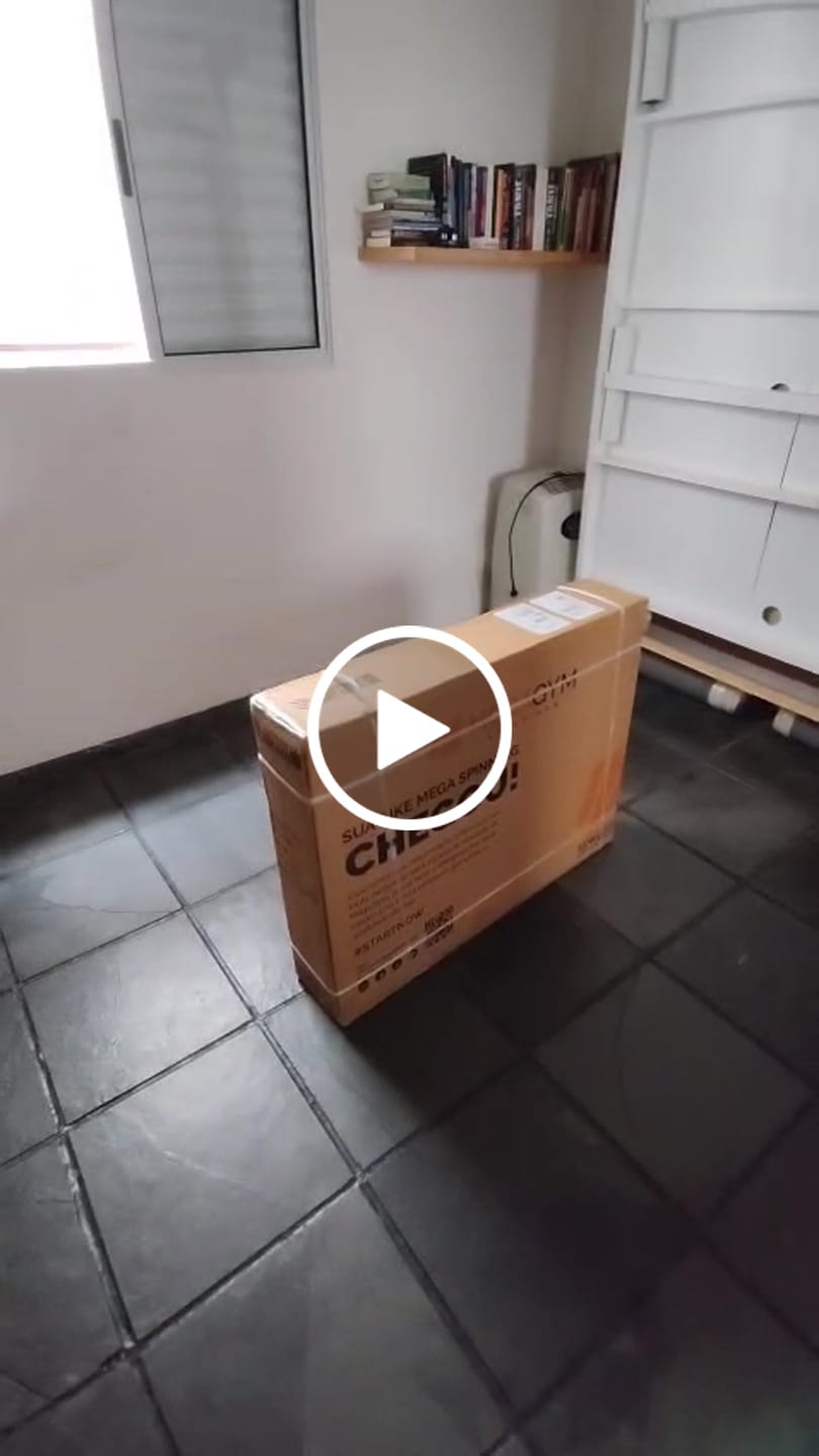 Customer video review of Bicicleta Ergométrica Bike Mega Spinning 10K