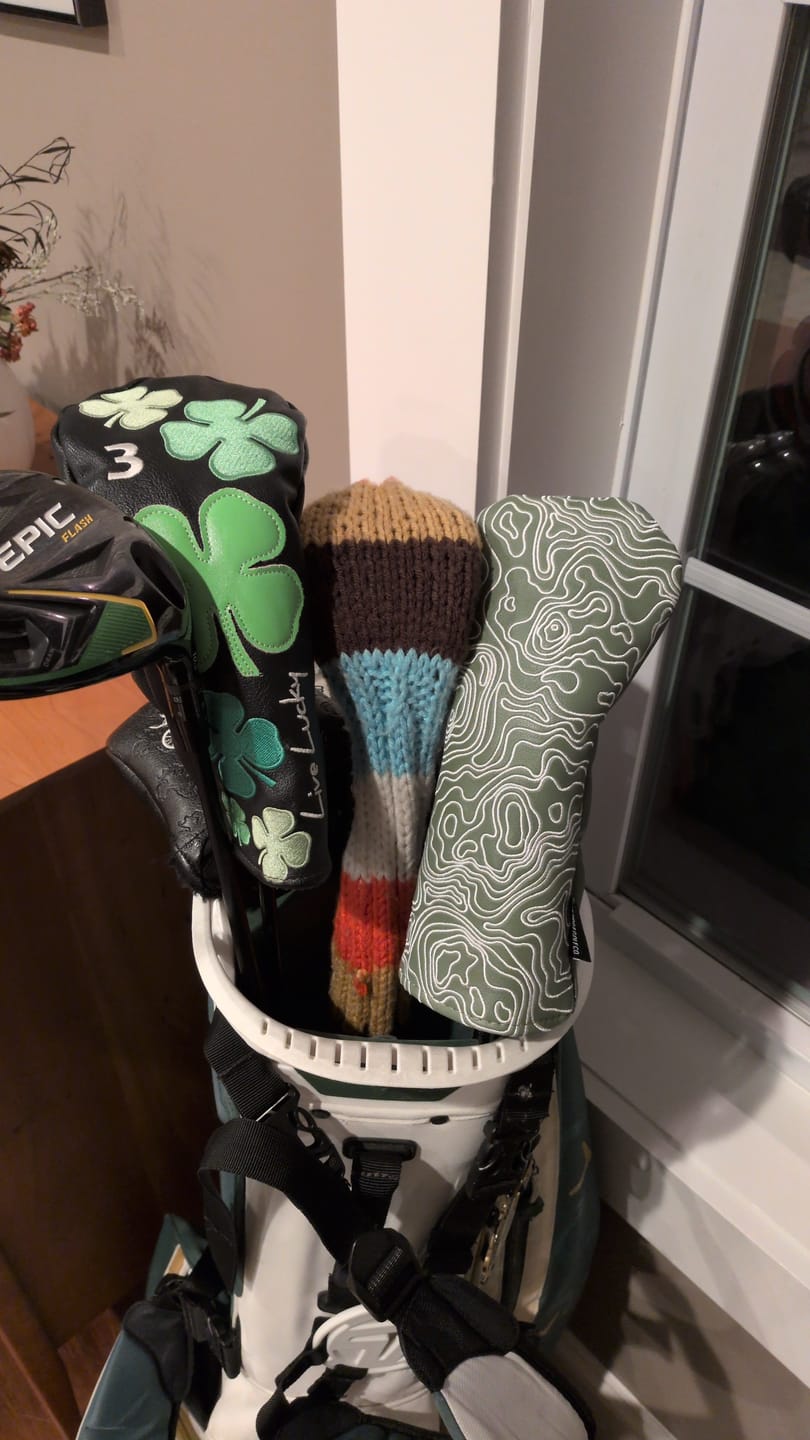 Customer photo review of Topographic Edition - Fairway Green / Embroidered Pure White
