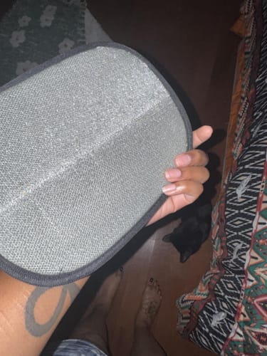 Customer photo review of Guante Cirezo™ – Elimina el pelo de tu mascota en segundos
