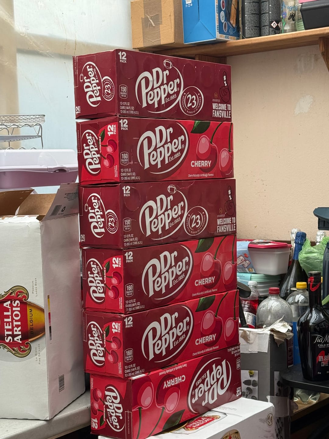 Customer photo review of Dr Pepper Original 12fl oz/355ml - Pack of 12