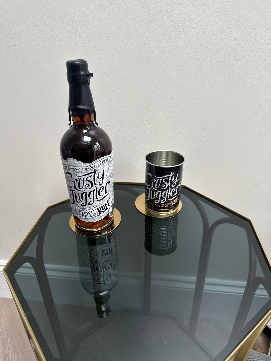 Customer photo review of Crusty Juggler Barrel Aged Black Spiced Rum