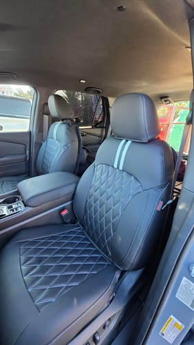 Customer photo review of Custom Fit Center Console Cover