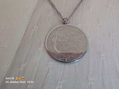 Customer photo review of 4 Qul Halskette