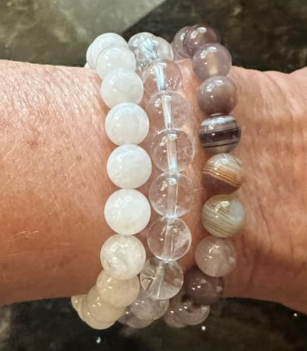 Customer photo review of Botswana Agate Bracelet
