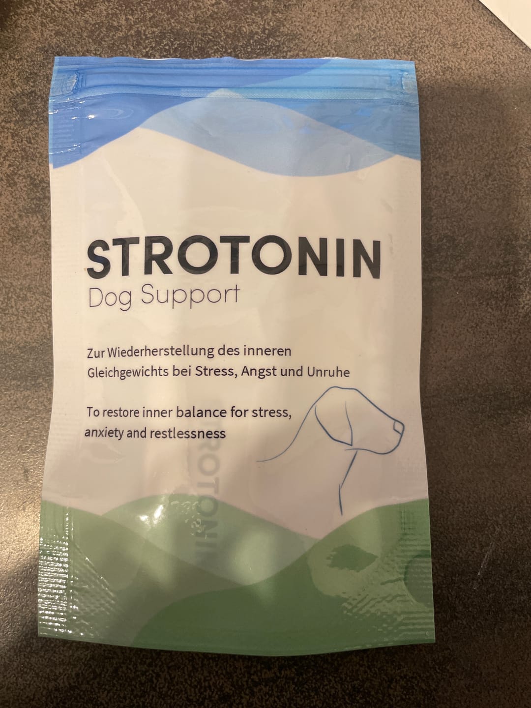 Customer photo review of Strotonin Dog Support