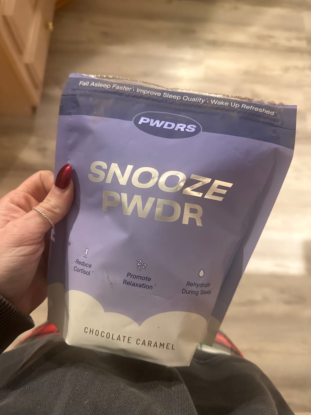 Customer photo review of SNOOZE PWDR