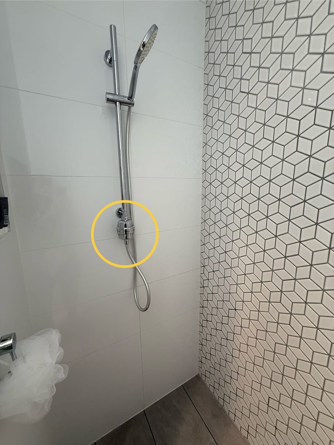 Customer photo review of Shower Purifier Filter Refill