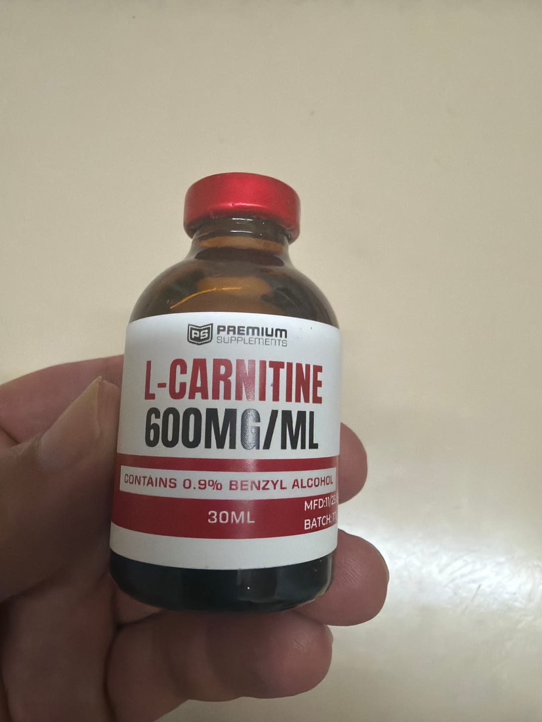 Customer photo review of L-Carnitine