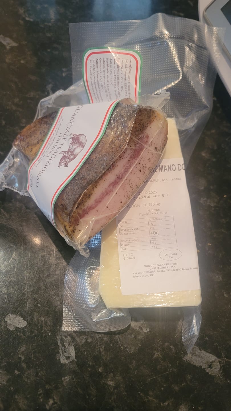Customer photo review of Whole Guanciale