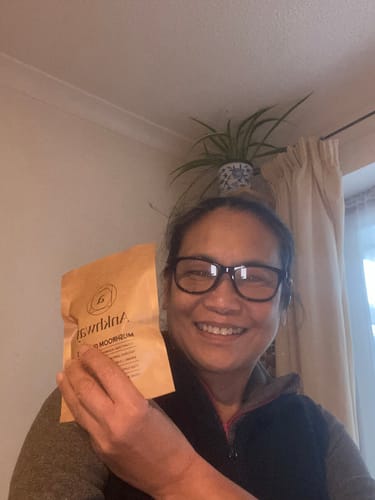 Customer photo review of Mushroom Gummies