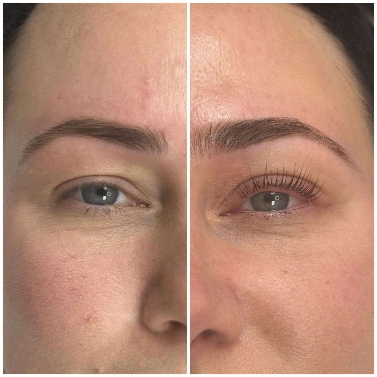 Customer photo review of LASH AND BROW LIFT 3 STEP SYSTEM