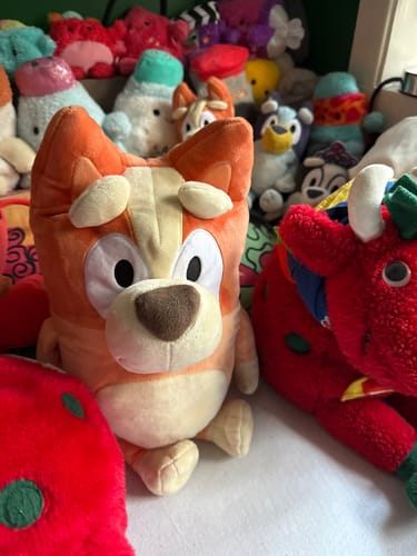 Customer photo review of Bingo – Jumbo kosedyr 45 cm | Offisiell Bluey plysj