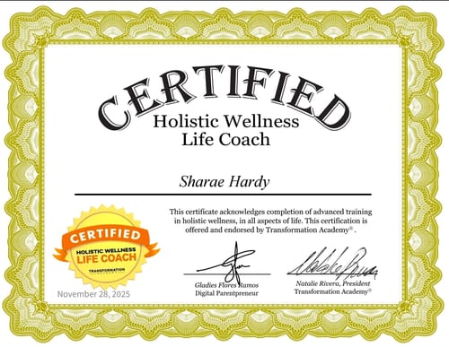 Customer photo review of Holistic Wellness Coach Certification
