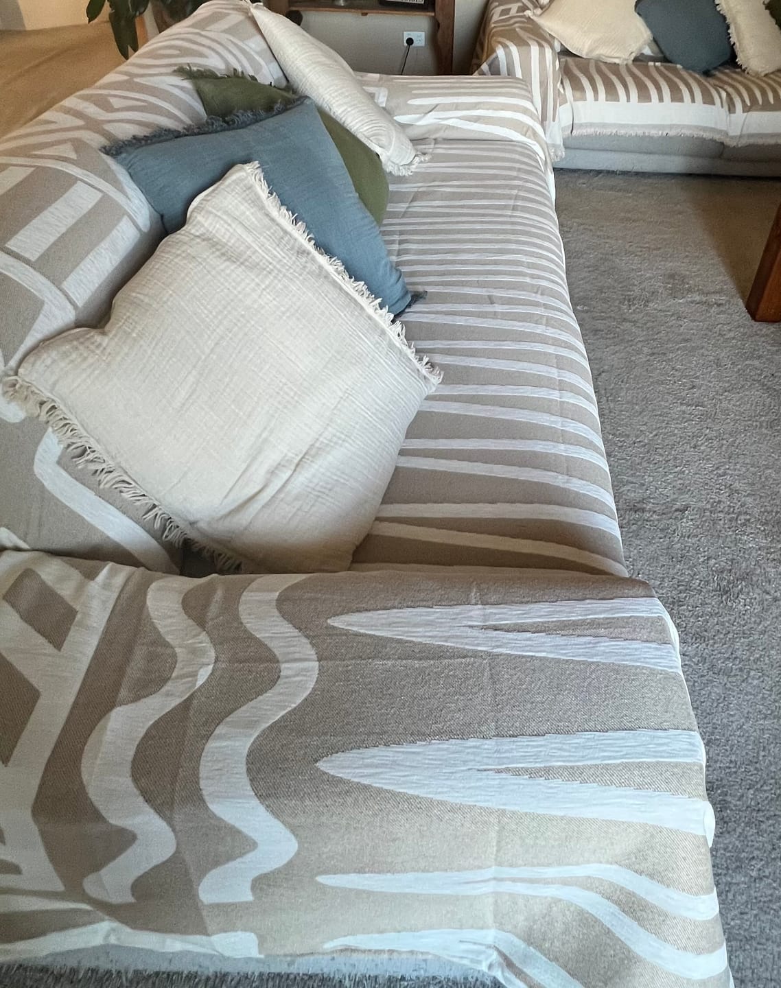 Customer photo review of CouchCare™️ Couch Protector