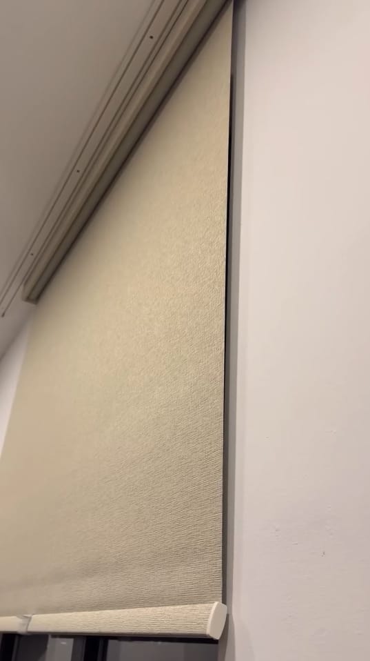 Customer photo review of Storm Blackout Roller Shades