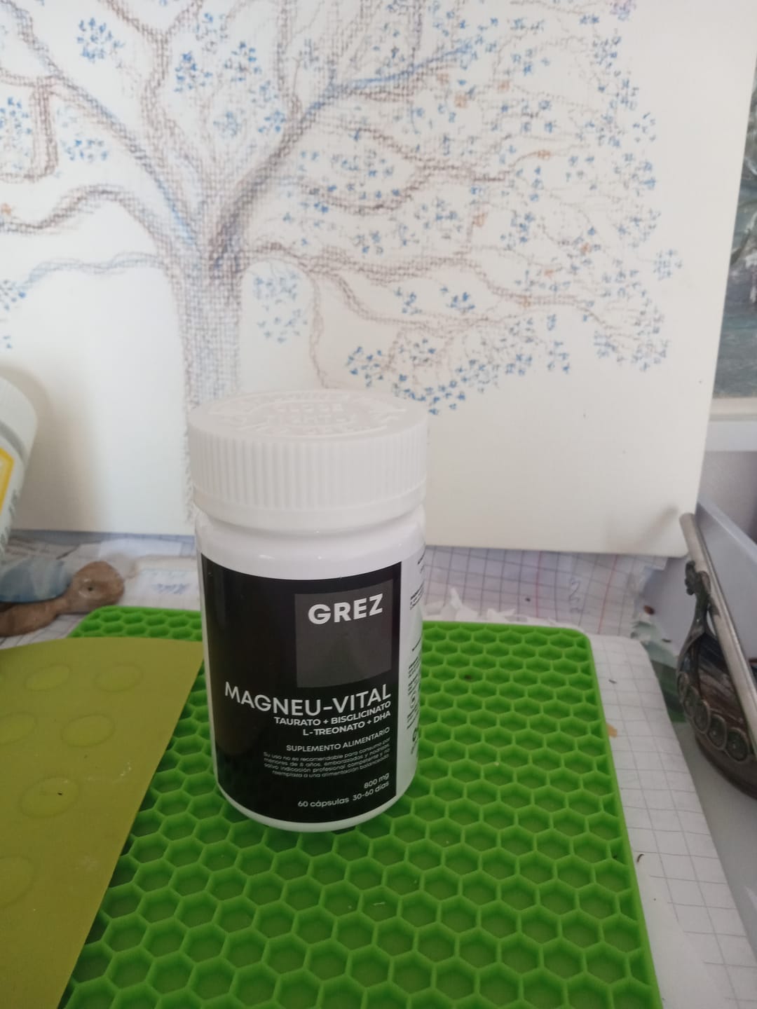 Customer photo review of MAGNEU-VITAL 800mg - Magnesios quelados Taurato / Bisglicinato / L-treonato