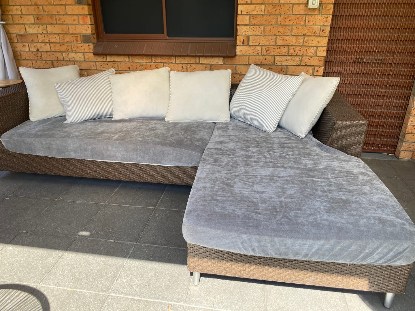 Customer photo review of Performance+ Couch Covers