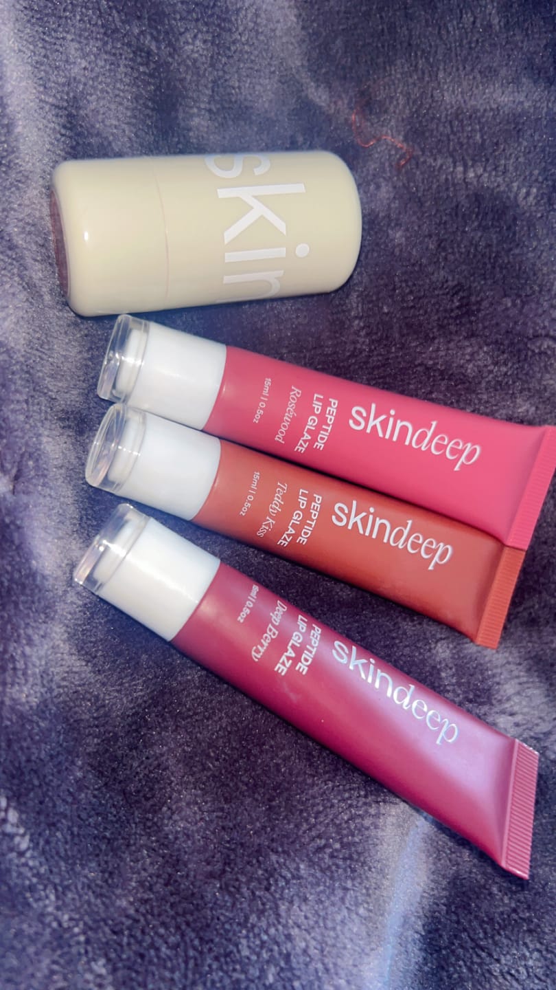 Customer photo review of Peptide Lip Glaze Set