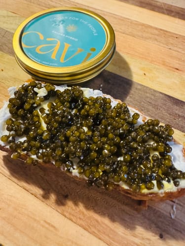 Customer photo review of Kaluga Hybrid Caviar