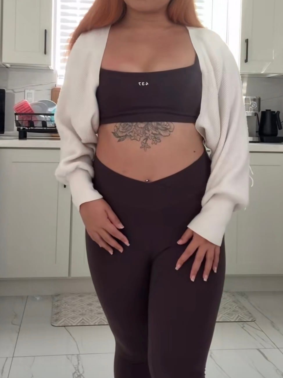 Customer photo review of The Micro Bra / Espresso