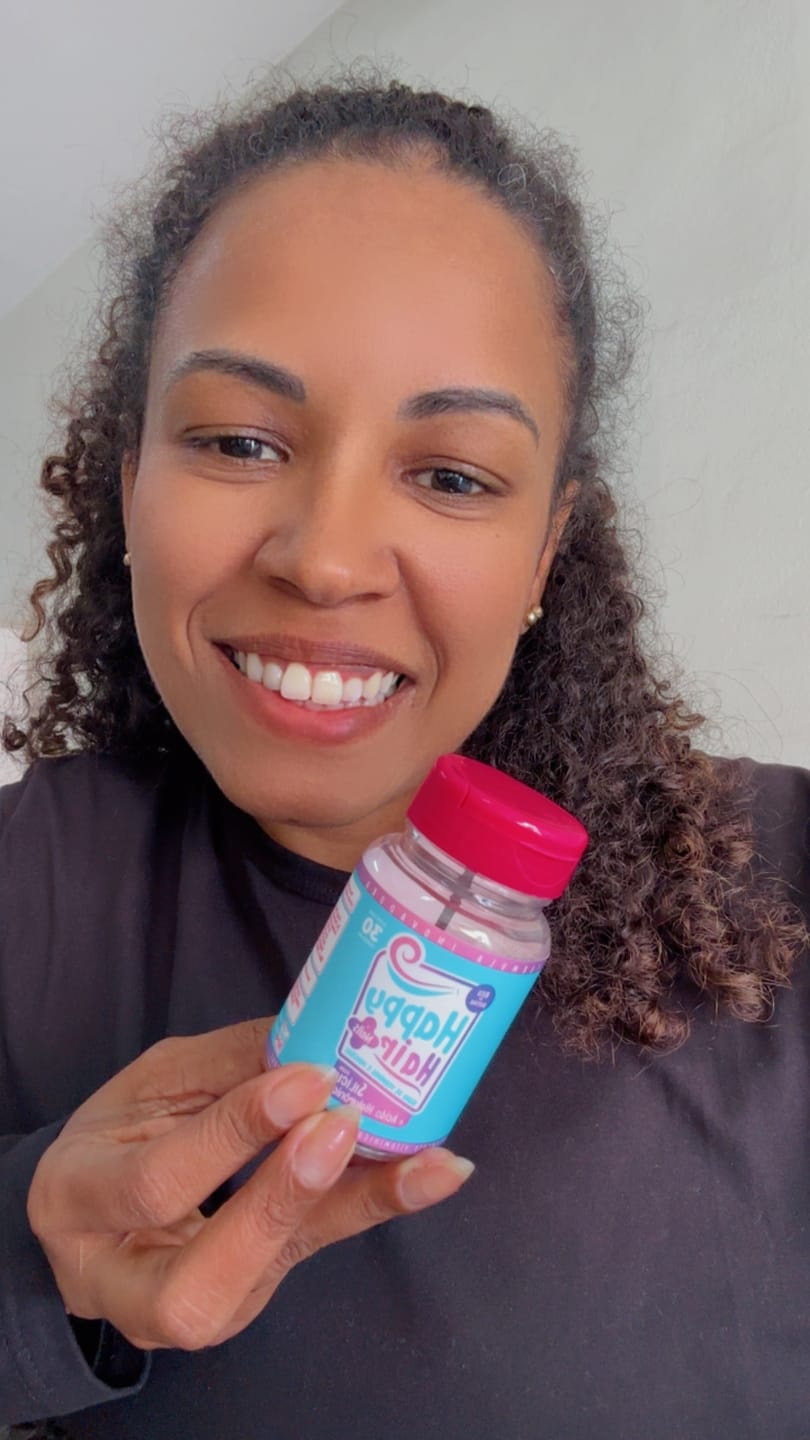 Customer photo review of Happy Hair 3 Potes Black Friday