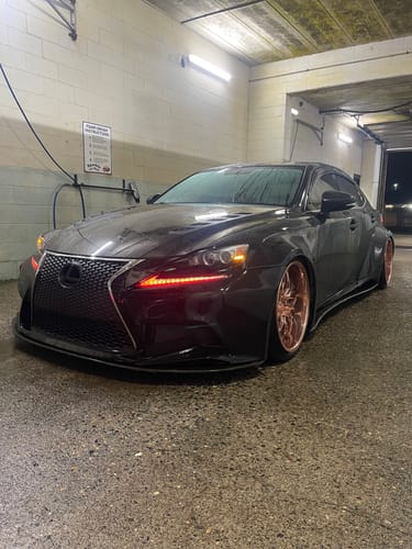 Customer photo review of RV-T081 ROSE GOLD DEEP LIP 2-PIECE FORGED WHEELS