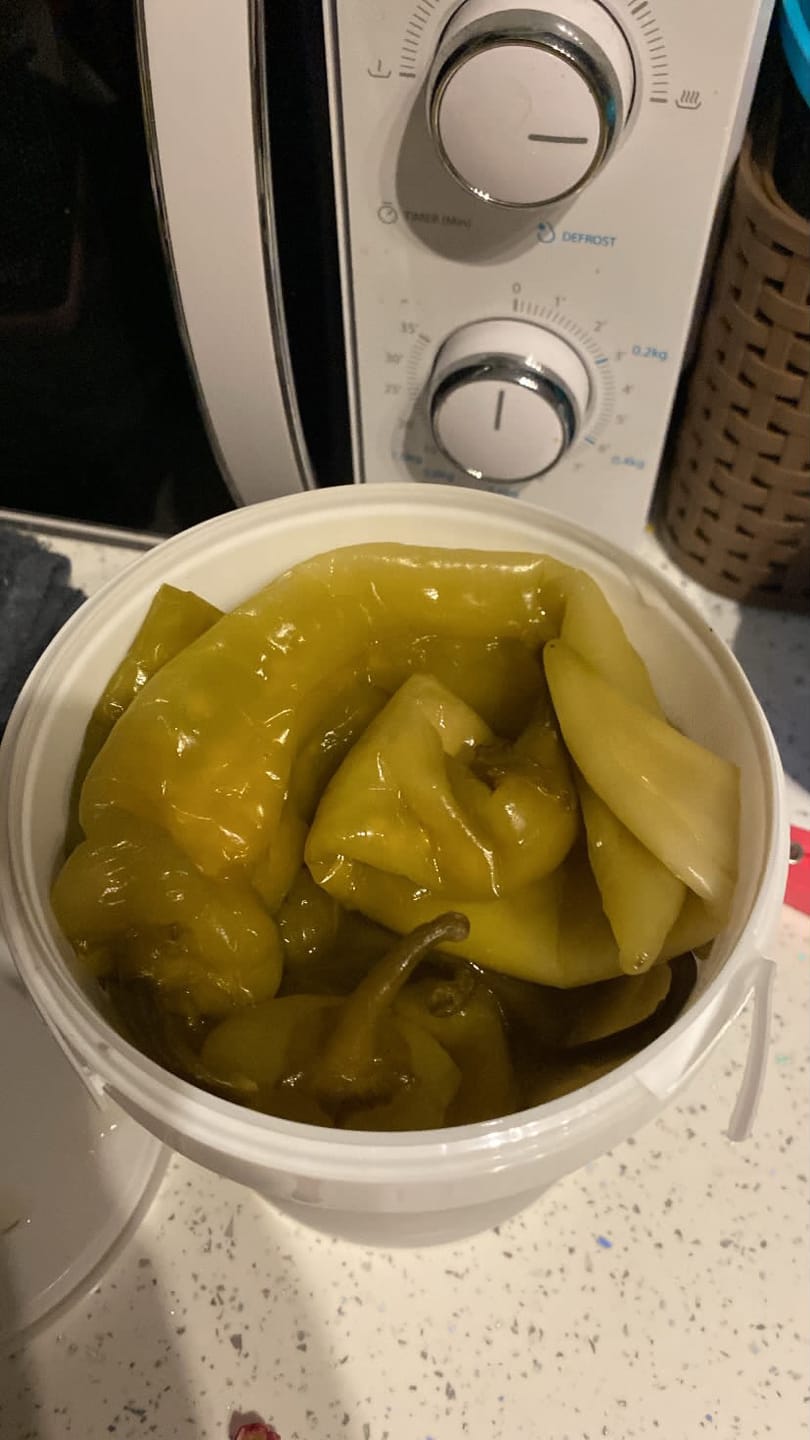 Customer photo review of Papryka marynowana CICAK, 1 kg – ormiańska, chrupiąca