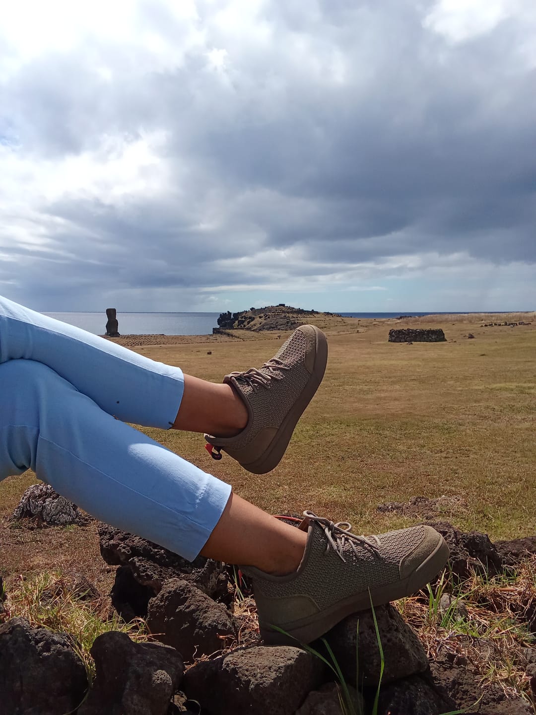 Customer photo review of Zapatilla Versaknit Taupe Unisex