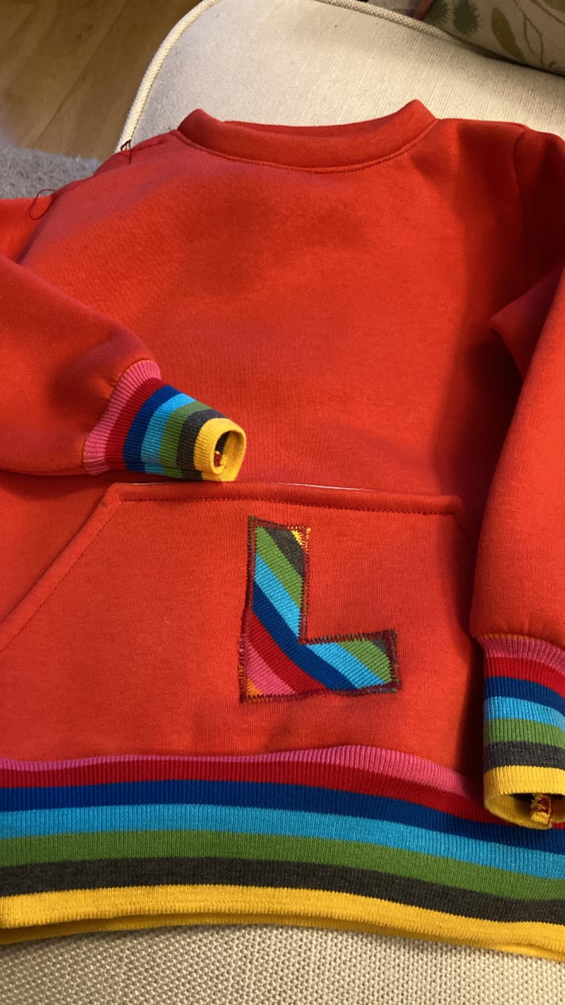 Customer photo review of Plain Sweatshirt Fabric