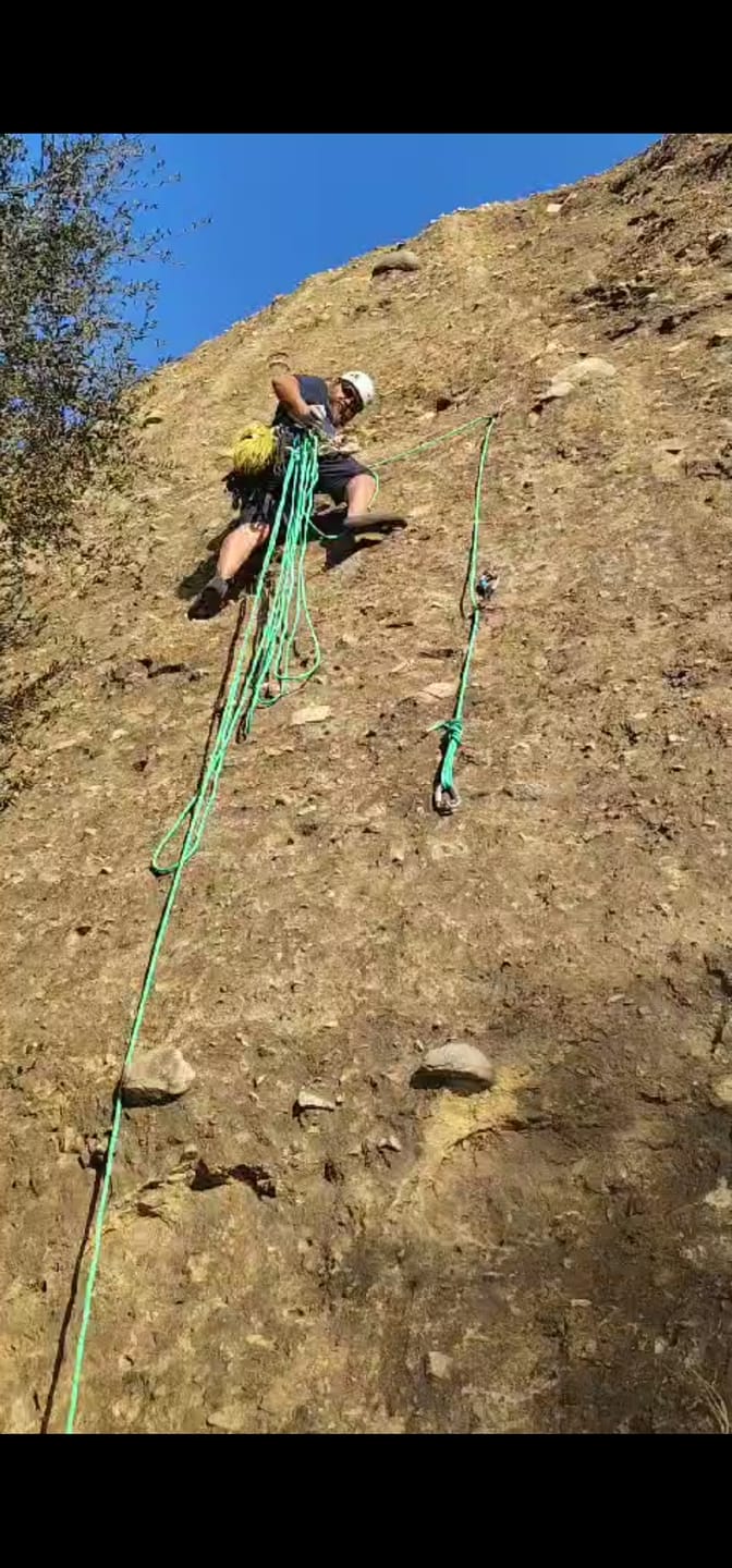 Customer photo review of Quicklink "Slide-Cinch" - Lead Rope Solo Anchor Tensioner