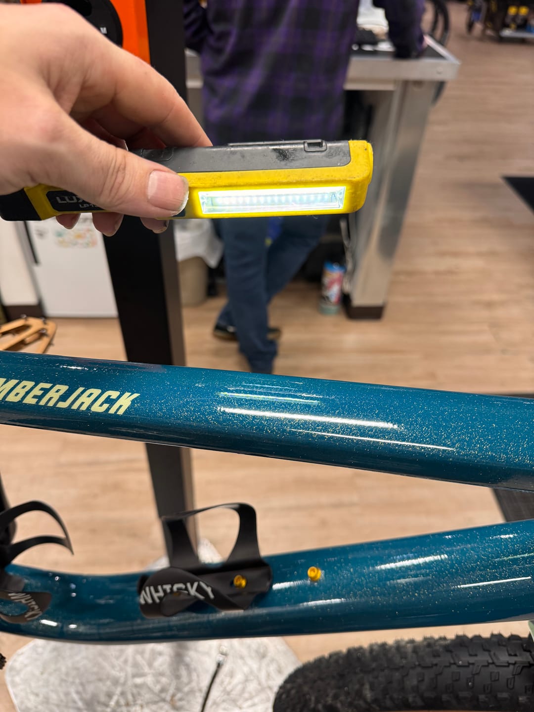 Customer photo review of Sparkle Shift Frame Keeper